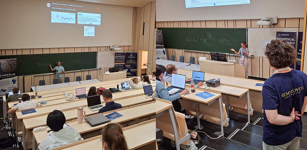 Picture of the News article teaching deep learning at BIOMED-DATA 26