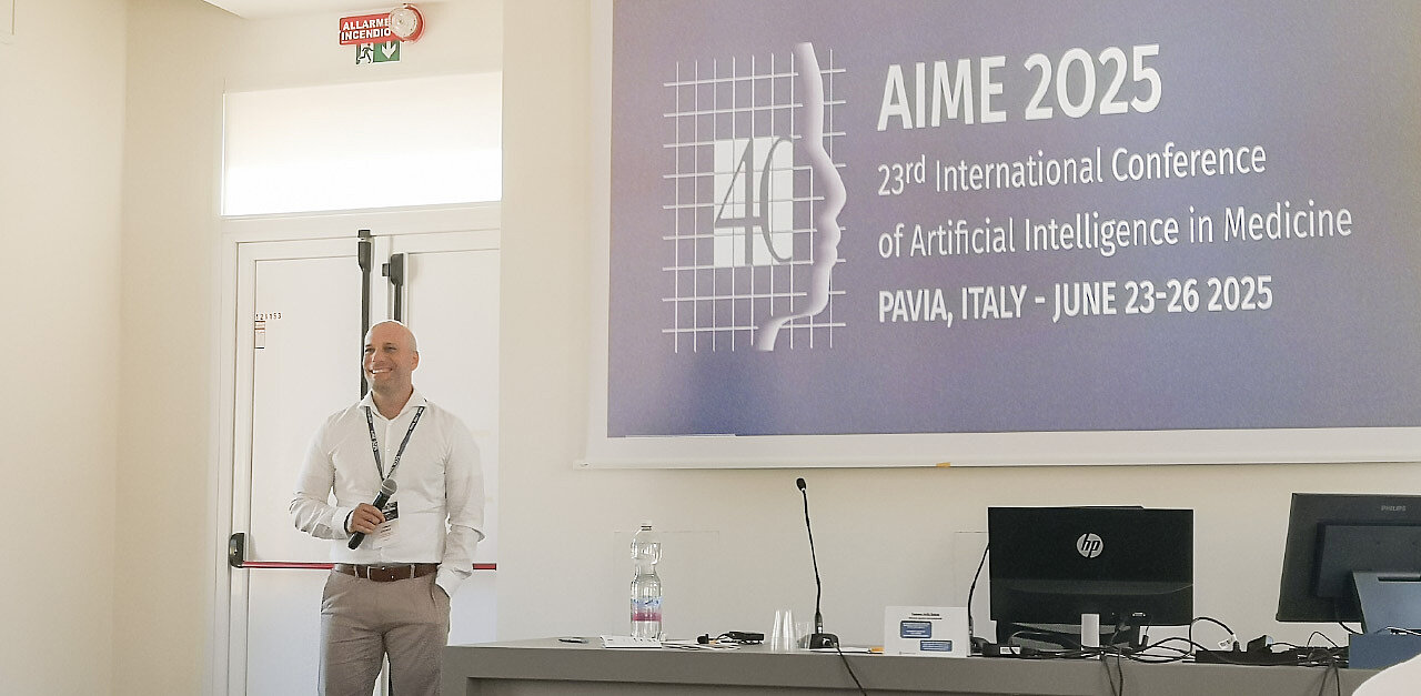 Picture of the News article the data science group @ AIME 2025