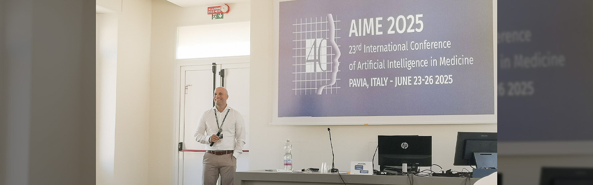 Picture of the News article the data science group @ AIME 2025