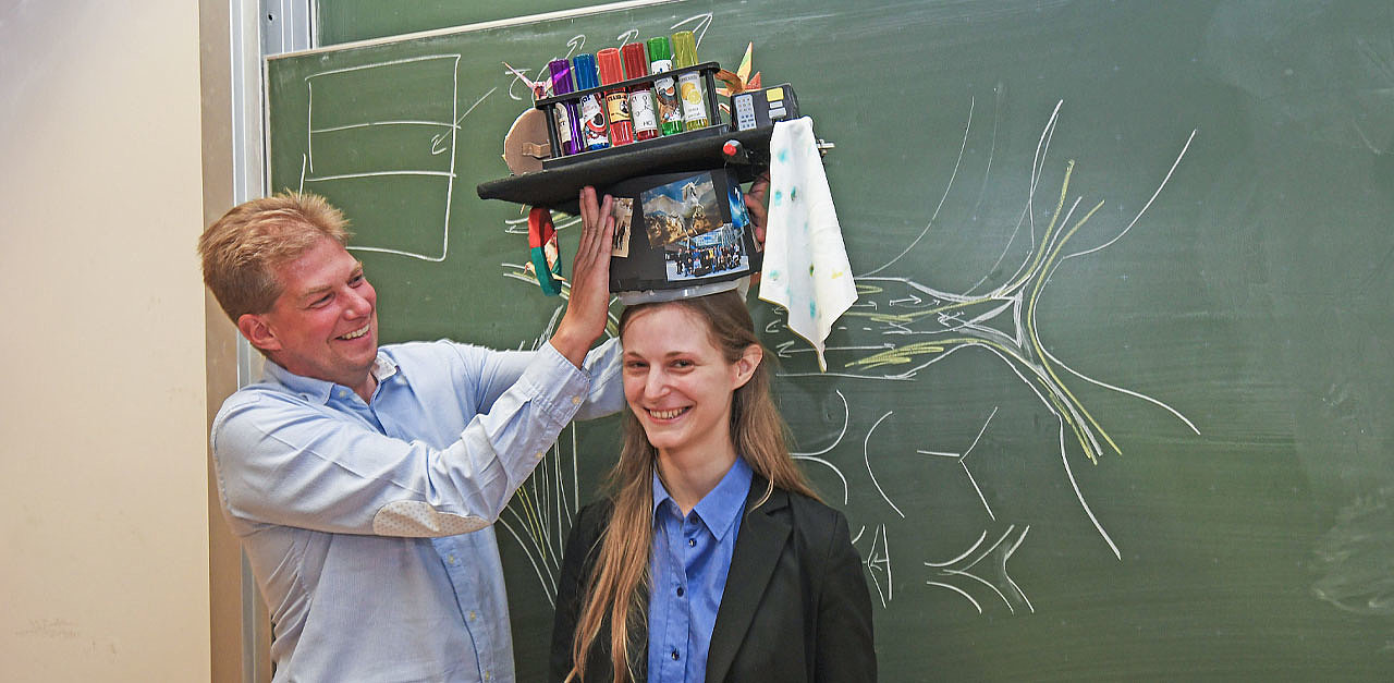 Picture of the News article congratulations to Dr. Sonja Tauchert