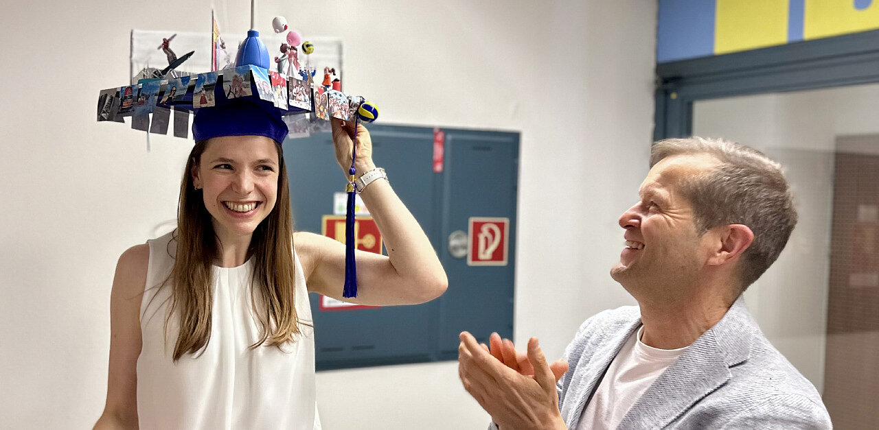 Picture of the News article congratulations to Amelie Heinzerling!