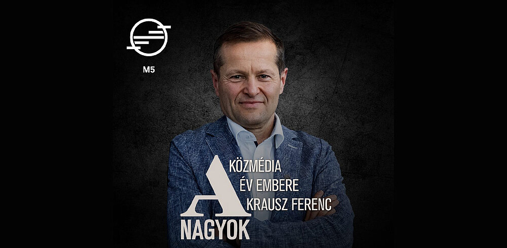 Picture of the News article Ferenc Krausz is “Man of the Year” in Hungary