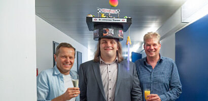 Picture of the News article congratulations Johannes!