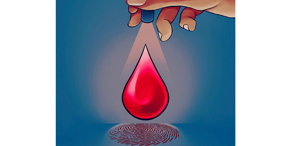 Blood drop